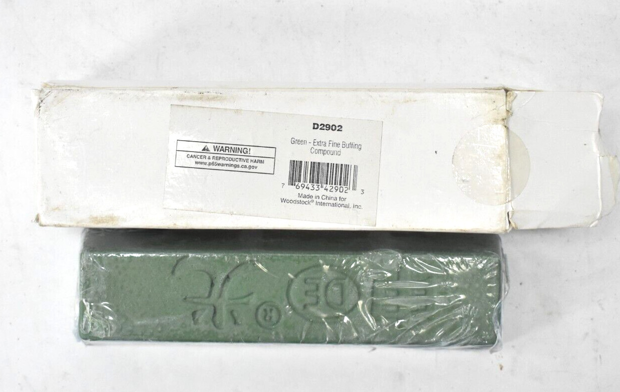 Metal Polishing Compound Buffing Bar Mirror Finish Tool Green Block D2902