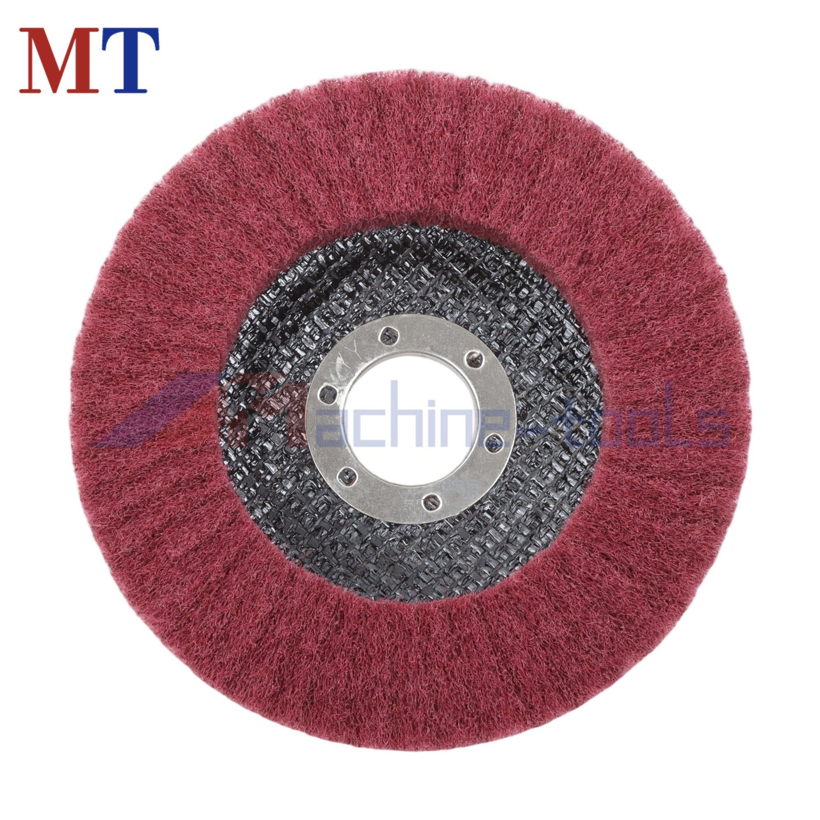 10 Pcs 180 & 320 Grit 4-1/2 Inch Scour Flap Discs Scouring Pad Polishing Wheel