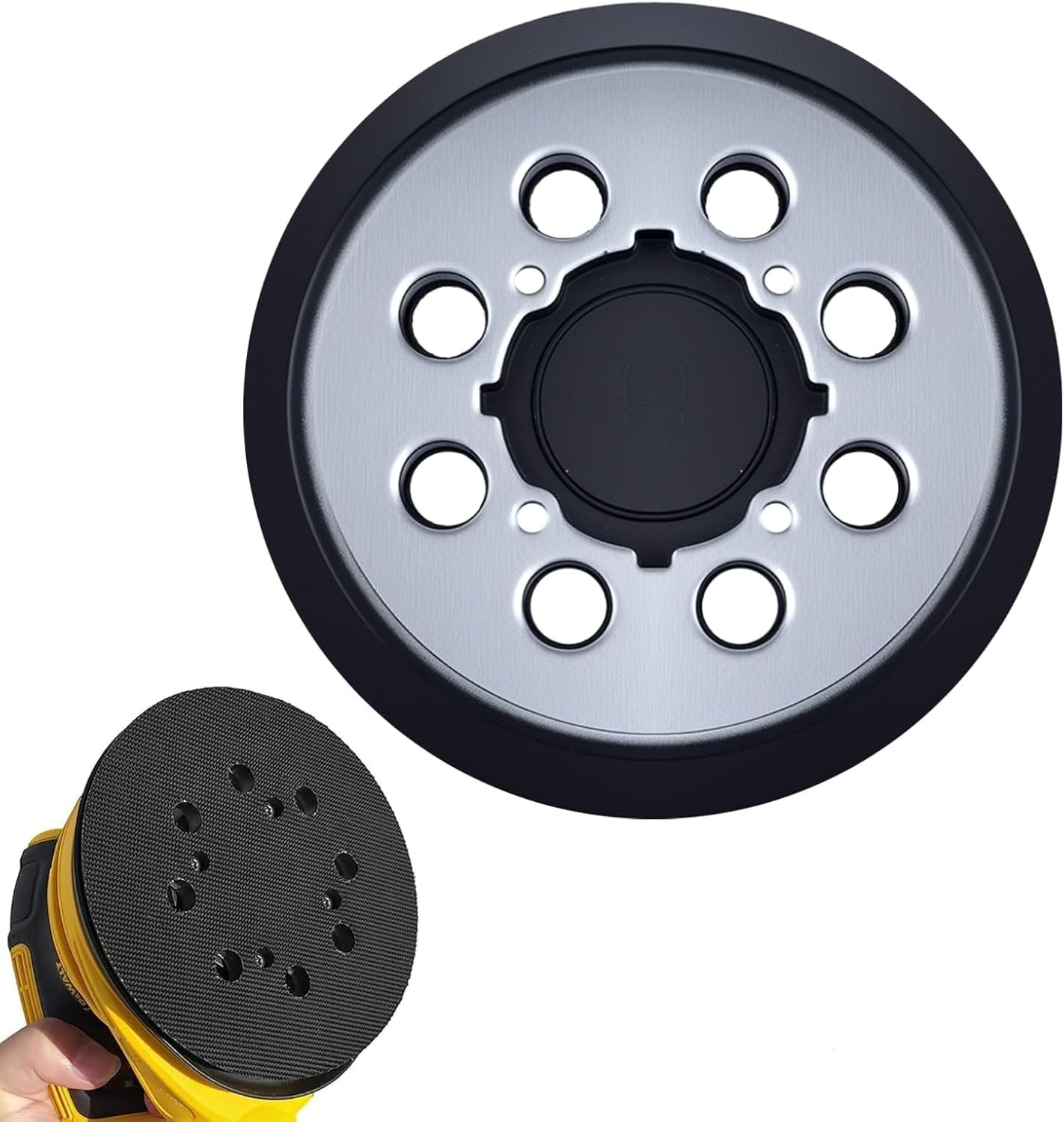 5-Inch Hook and Loop Sander Replacement Pad for DEWALT & Porter Cable