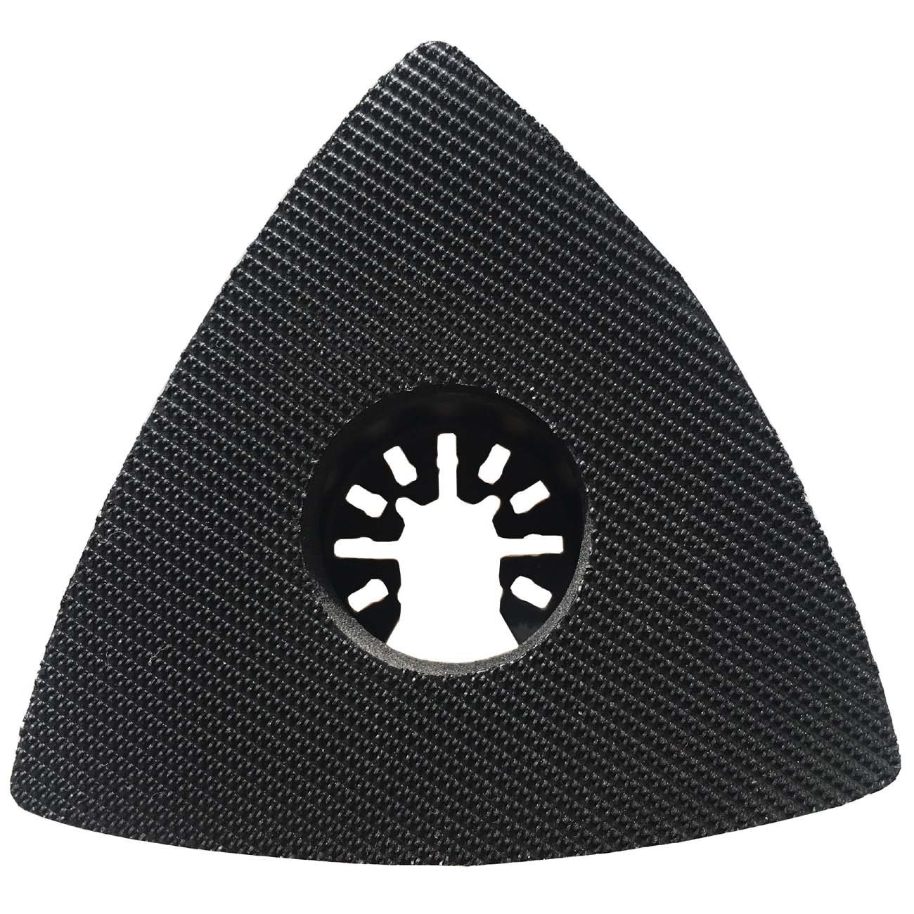 XXGO 3 Pcs 3-1/8 Inch 80mm Triangular Triangle Sanding Pad – 3 Pcs, Black