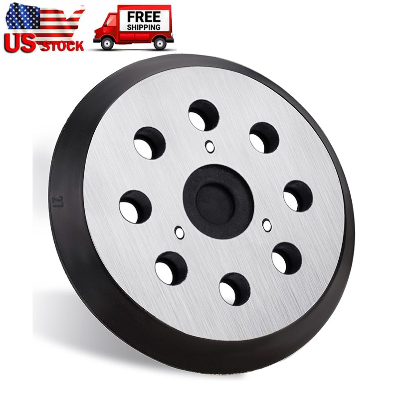 5″ 8 Hole Hook&Loop Sander Pad For DeWalt D26450 D26453 D26456 DW4250 DW4388