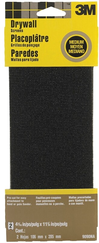 3M 9090NA-DC Medium Grit Drywall Sanding Screen 4-3/16 x 11-1/4 in.
