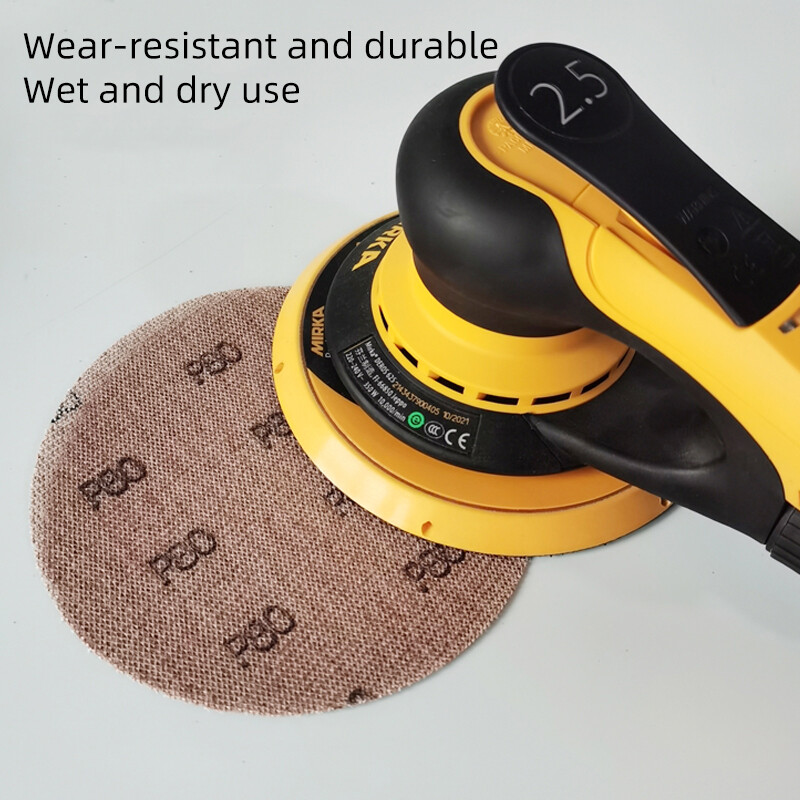 Sanding discs Mesh Sanding Disc 6In AluminumOxide Dust-free Anti-Blocking 50pcs