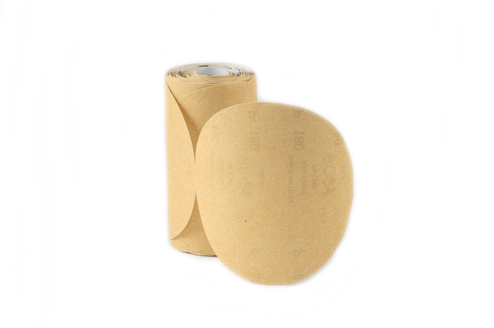 LR6C180 Gold 6 Inch PSA 180 Grit Aluminium Oxide Sanding Discs 100 PCS