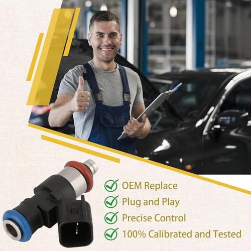 0280158191 OE Performance Fuel Injectors,Compatible with/Ford 3.5L F150