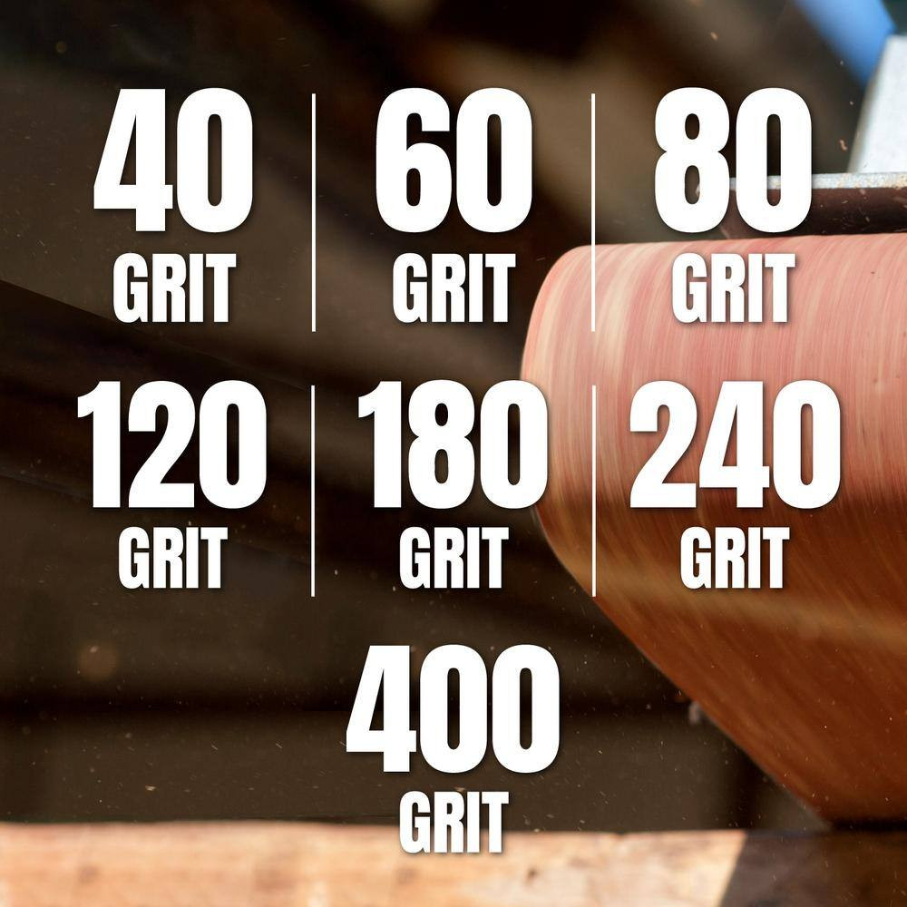 2 In. X 72 In. 80-Grit Aluminum Oxide Sanding Belt for Belt Grinder (10-Pack)