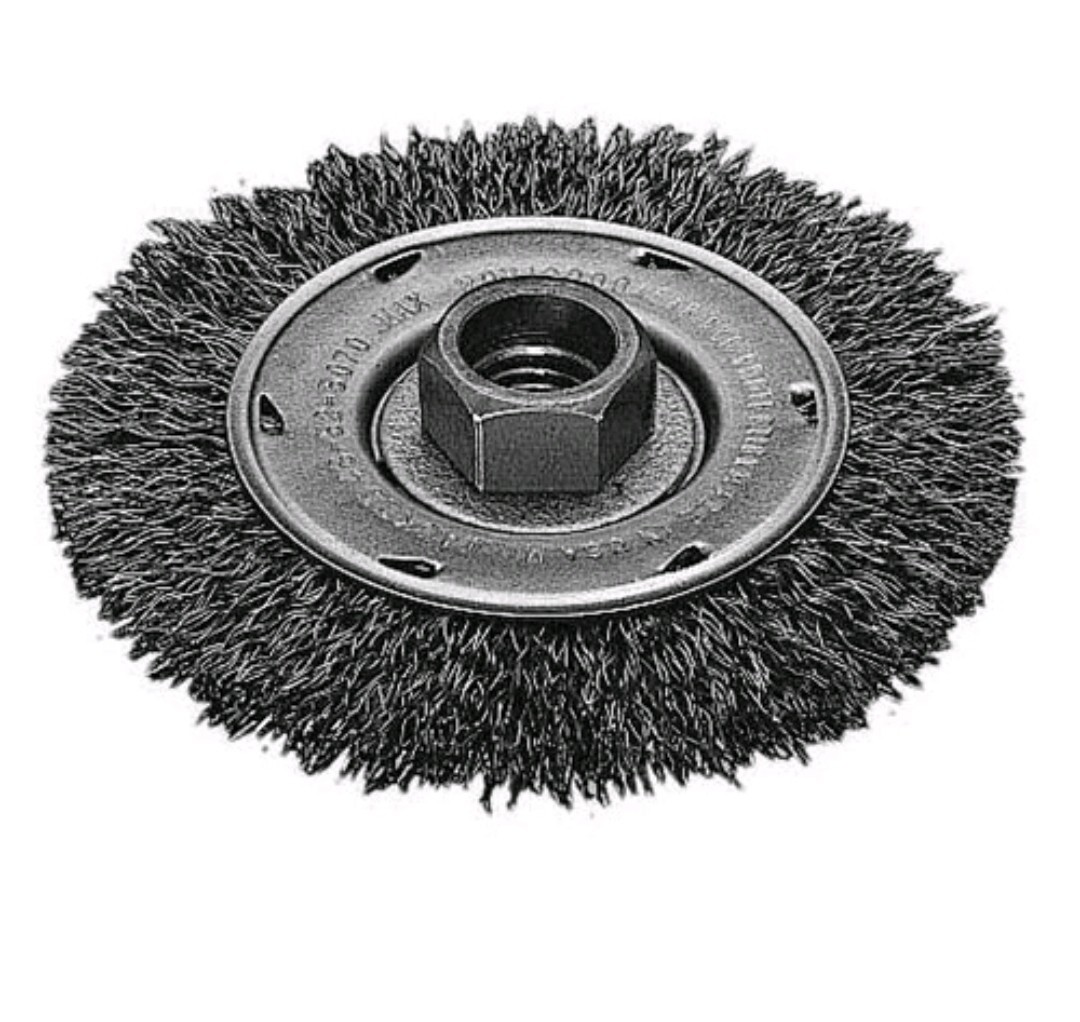 Milwaukee 48-52-5070 4″ Radial Crimped Wheel- Carbon Steel