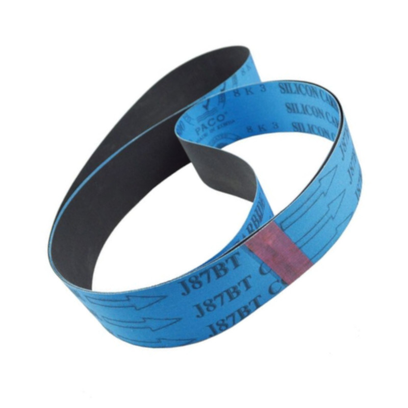 1Pcs Silicon Carbide Sanding Belt Flexible Sandpaper Polishing Band for Copper