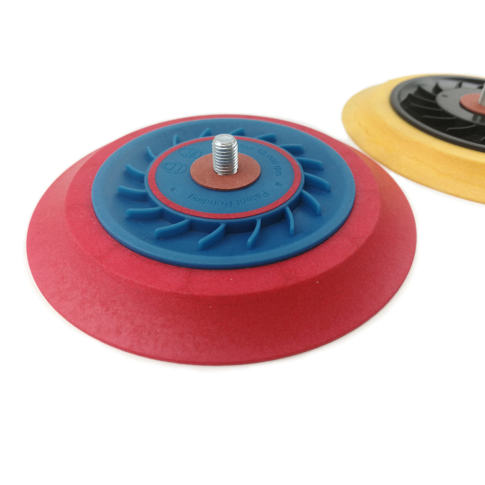 5” Vinyl Face PSA Sanding Backing Pad 24 Thread Mounts For DA Sanders (2 PACK)