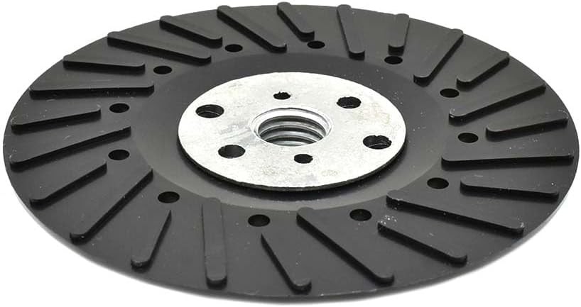 BP45 4.5 Inch Angle Grinder Backing Pad for Resin Fiber Disc with 5/8 Black