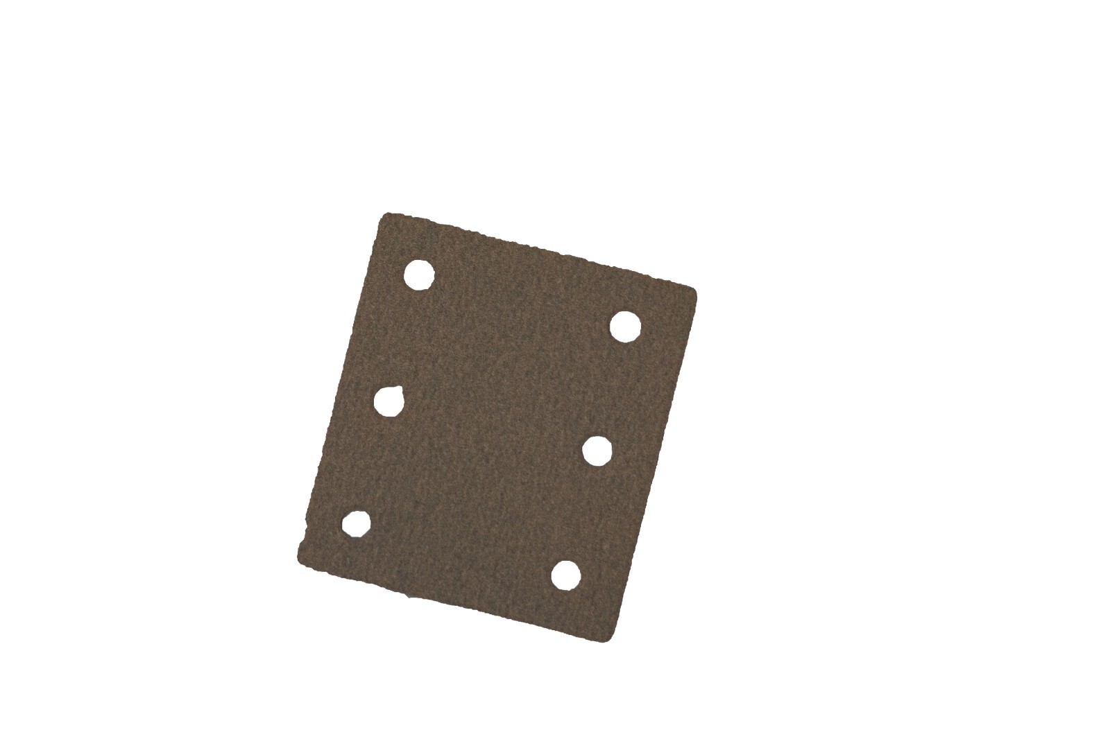 Klingspor’s 4” x 4.5”, AO, Sanding Sheets, H & L, 6 Holes, 5 Pk