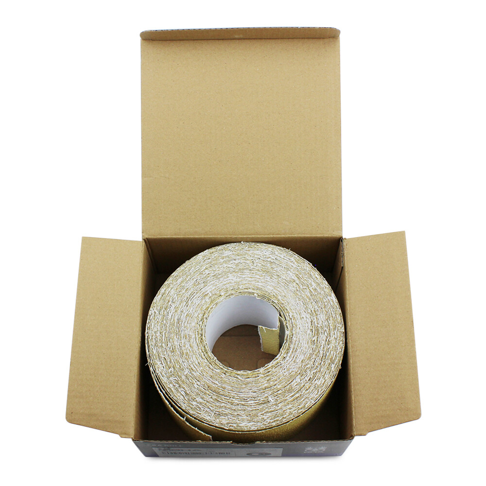 BHA 2-3/4″ Inch x 20 Yard Gold PSA Adhesive Longboard Sandpaper Continuous Roll