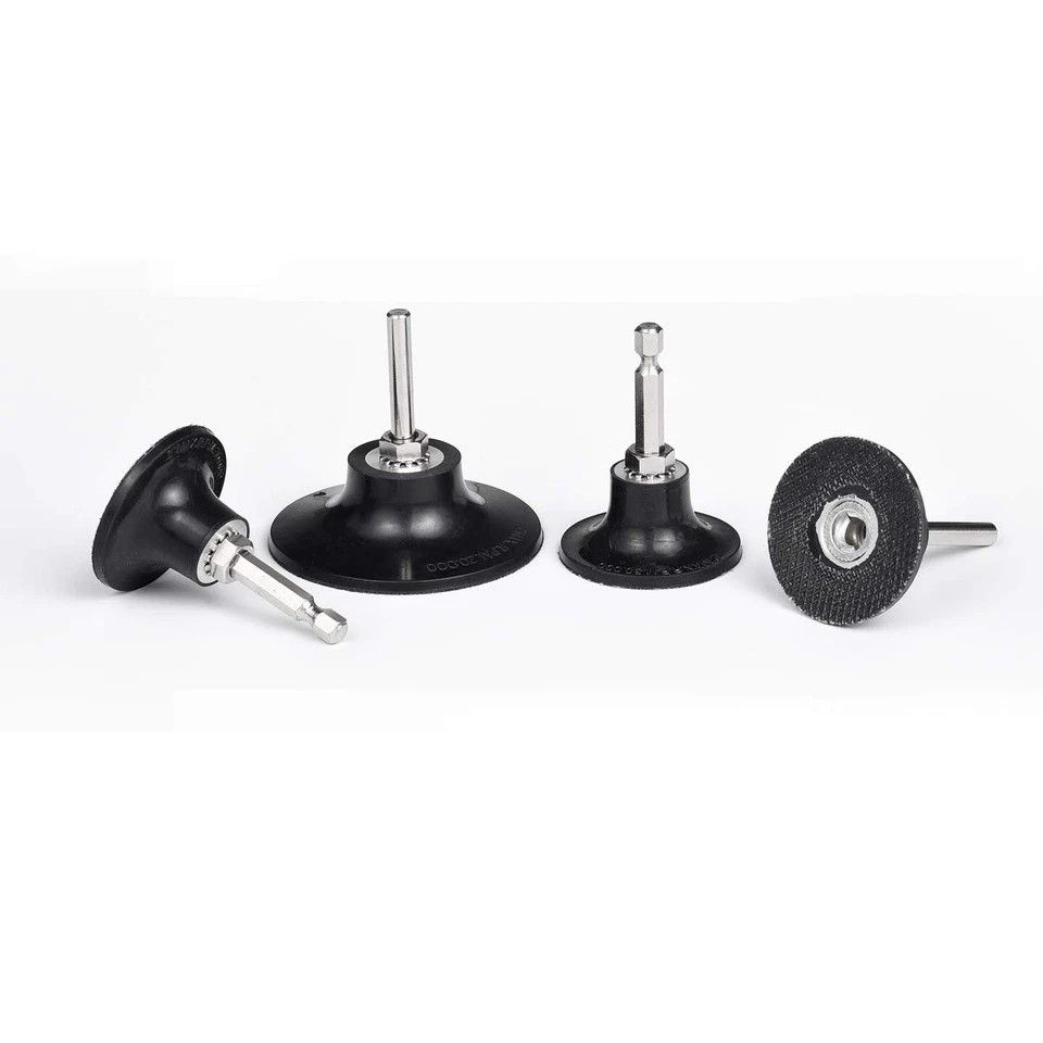 Quick Change Disc Pad Holder, 4 Pack Twist on Disc Holder, with 1/4″ Shank