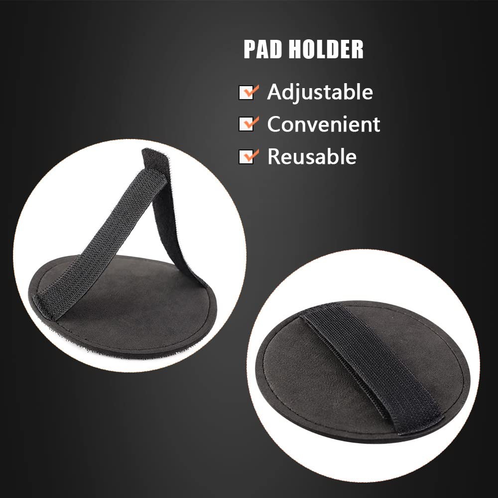 CHMLP6MA 6 Inch Mid Grade Synthetic Clay Bar Pad – 1Pc Handle 6inch (150mm)