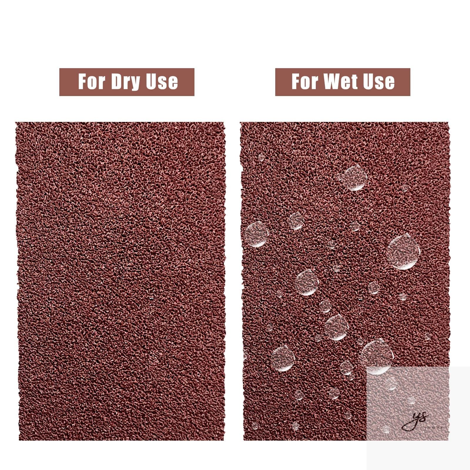 80 Grit Sandpaper Roll 3 Inch x 49 Feet Emery Cloth Roll Aluminum Oxide Abrasive