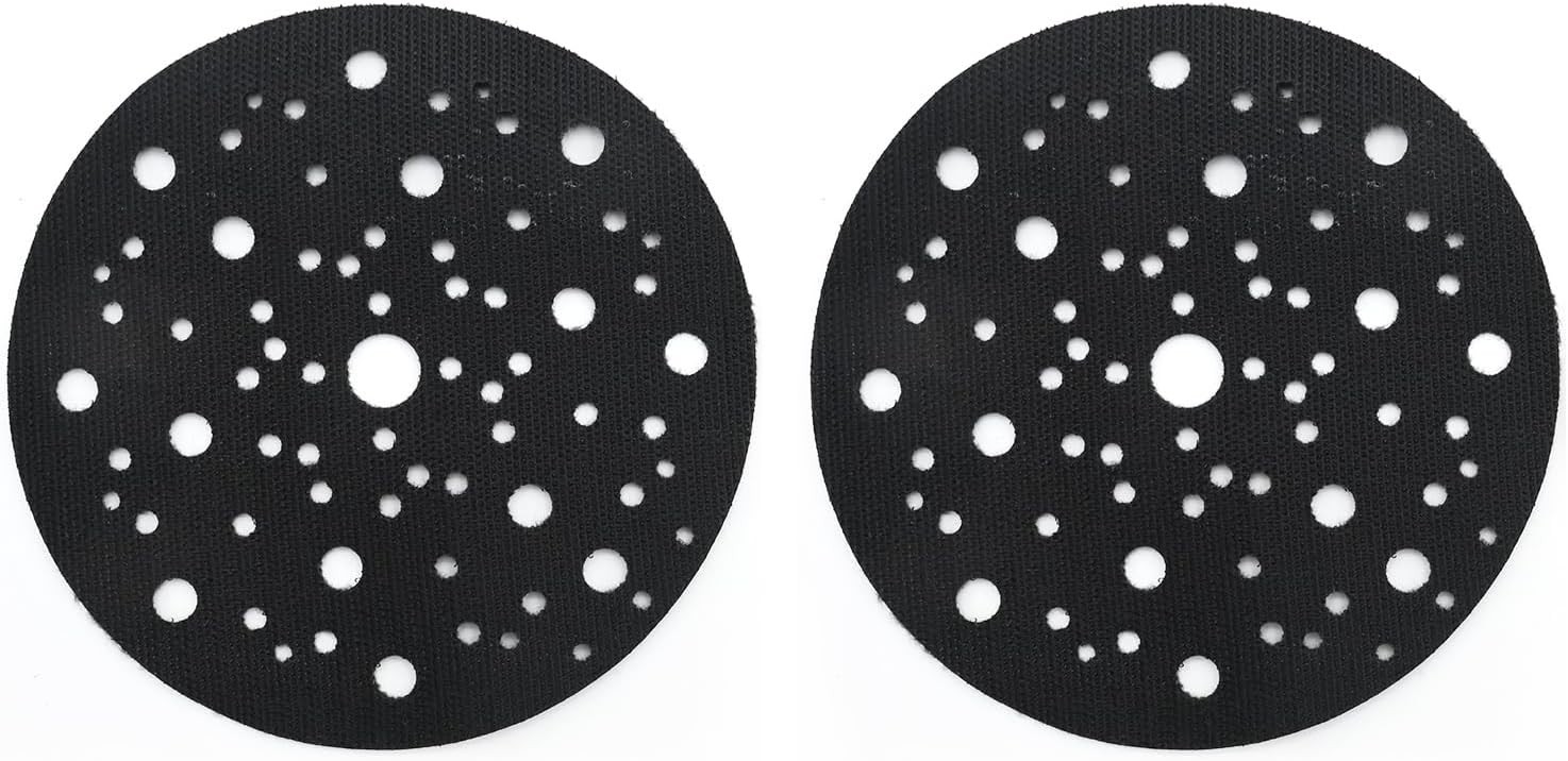 Professional 6 Inch 70-Hole Hook and Loop Pad Saver for Random Orbital Sanders