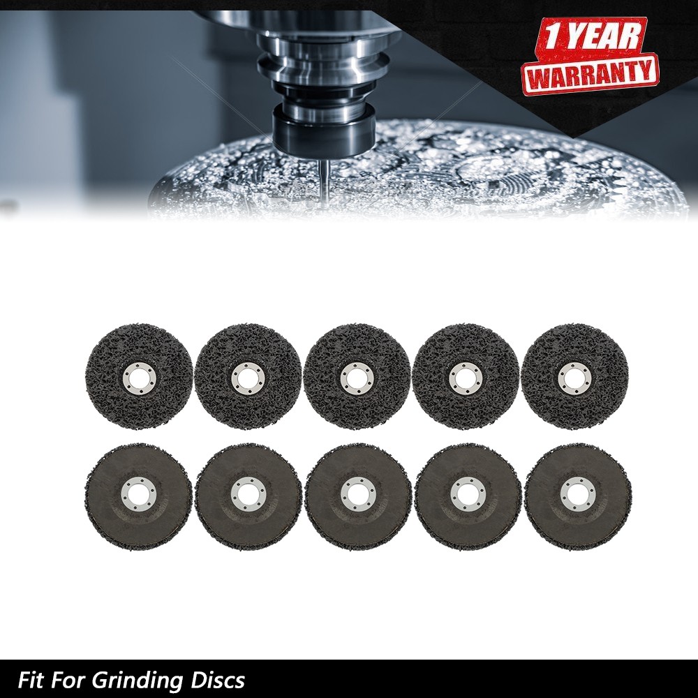 10 Pieces of 4.5inch x 7/8 inch Black Diamond Grinding Discs for Angle Grinder