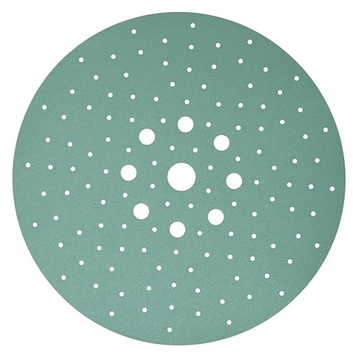 – 225mm (9-Inch) PDrywall Sanding Discs – 25 Pack Box | Fits Festool 120 Grit