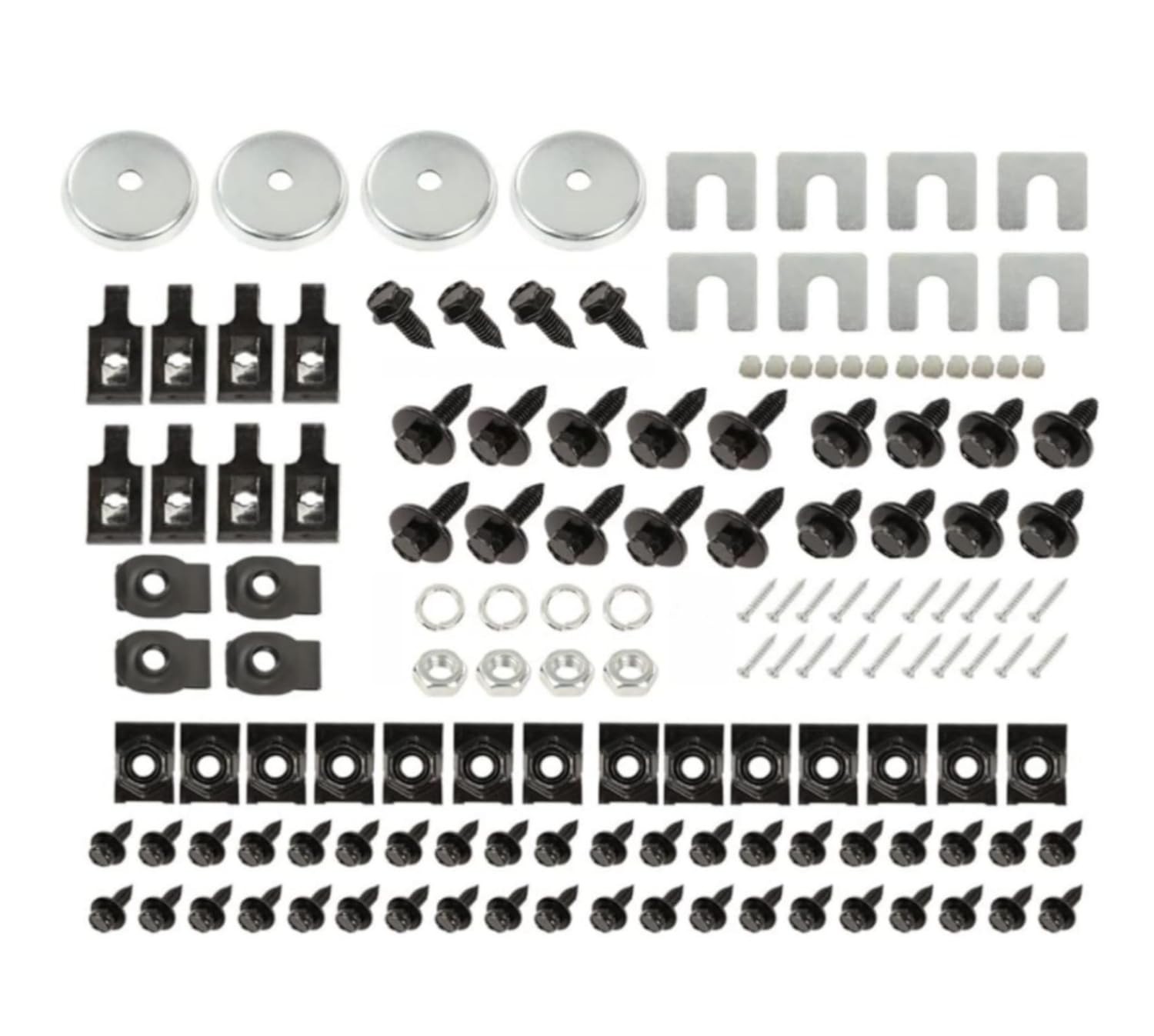 Body Front End Sheet Metal Bolt Kit Compatible with 1964-1972 Chevy Chevelle/…
