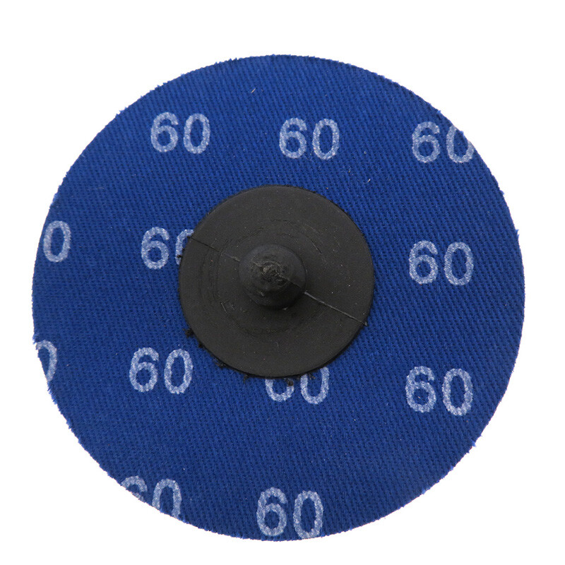 75mm 3″ Type R Sanding Disc Roll Lock Abrasive Grinding Pad Sandpaper 36-120Grit