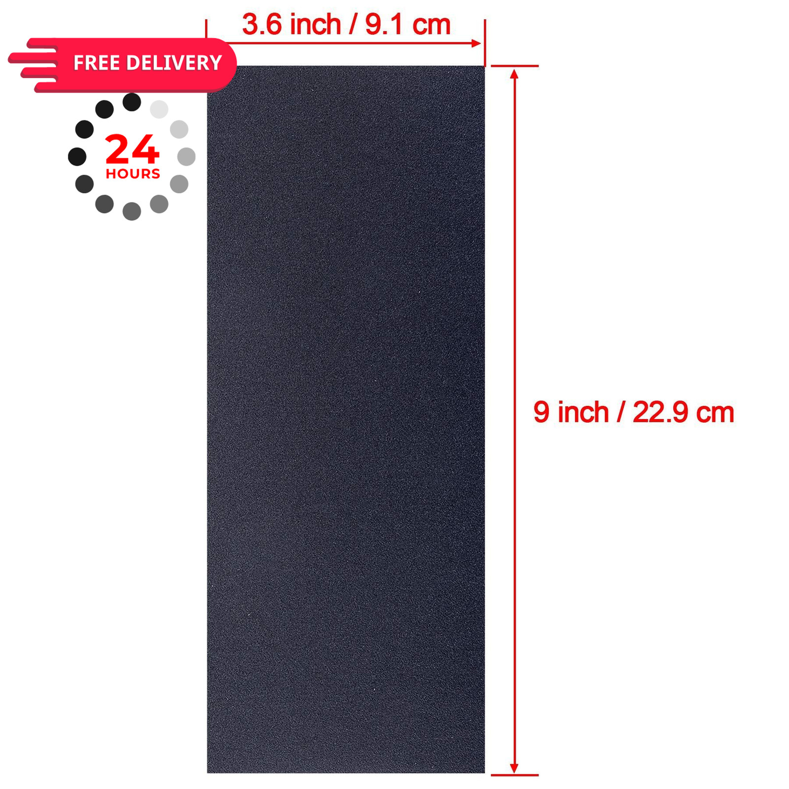 AUSTOR 30 Pieces Wet and Dry Sandpaper Fine Grit 2000 9 x 3.6 inches, Grey