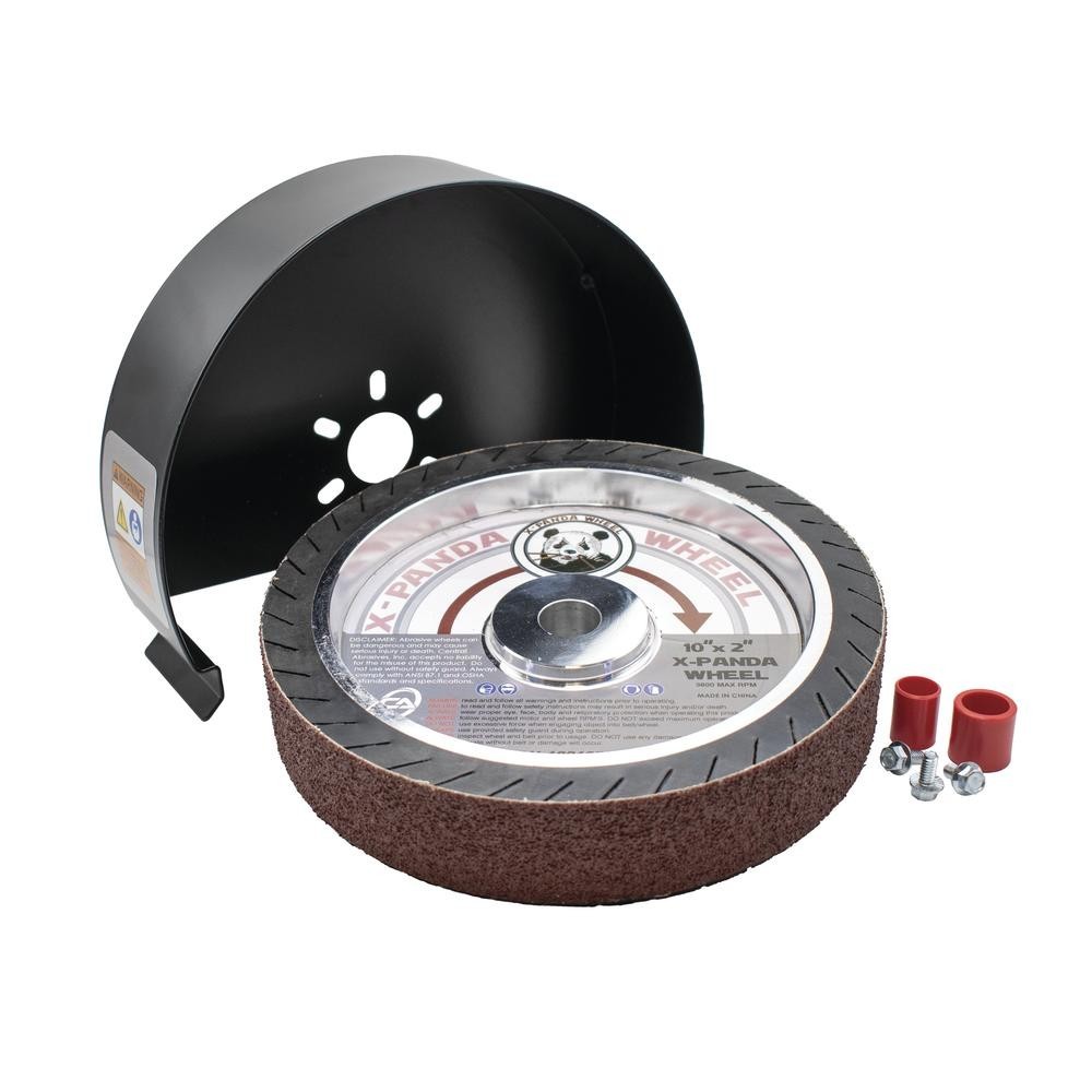 X-Panda 10″ Expander Wheel Alloy Steel Bench Pedestal Grinder Safety Guard