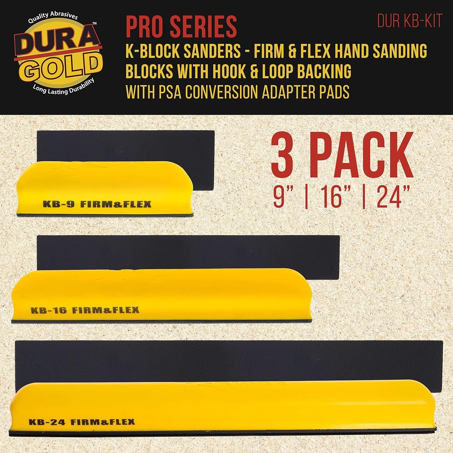 Automotive Marine Paint Prep Hand Sanding Blocks