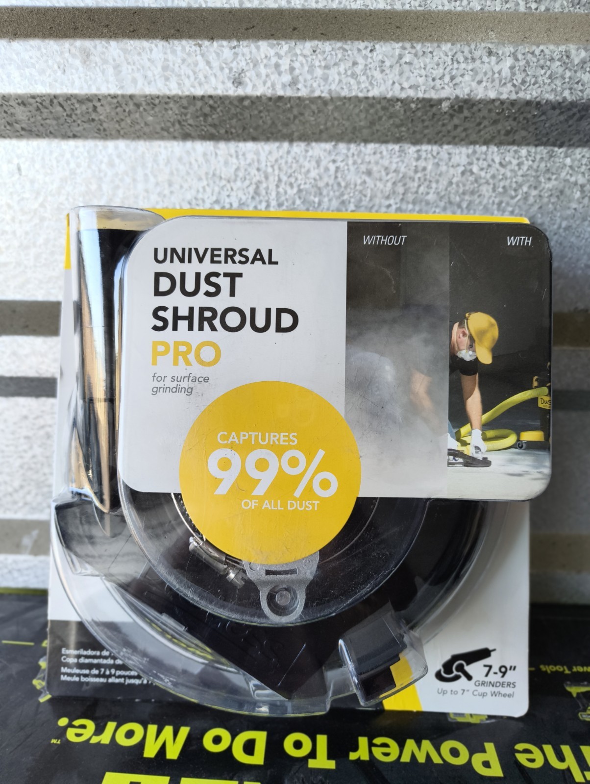 Dustless Technologies 7 in. Universal Dust Shroud Pro for Angle Grinders