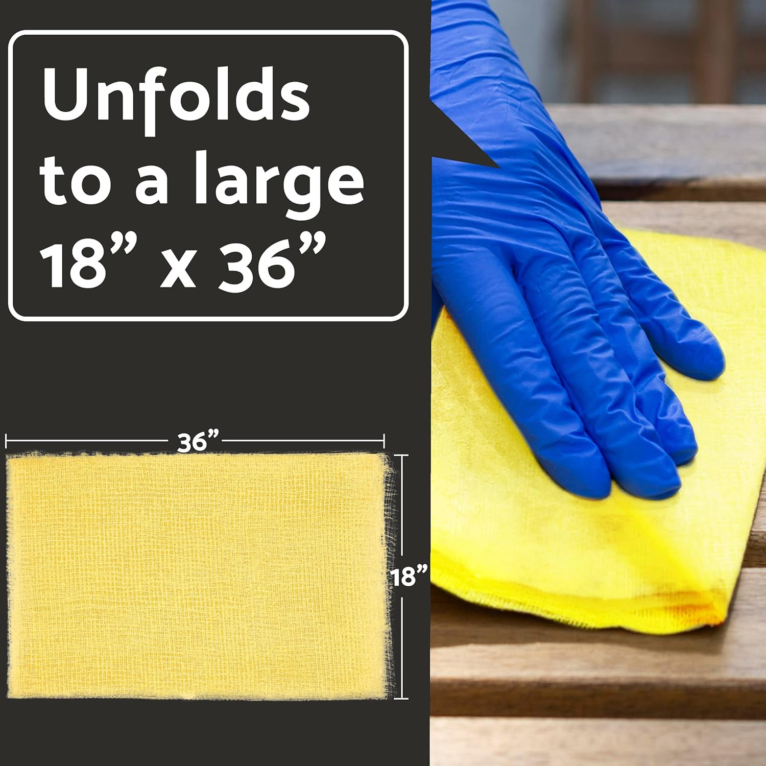 Tack Cloth for Painting, 15-Pc Premium Tack Cloths for Removing Dust from Woodwo