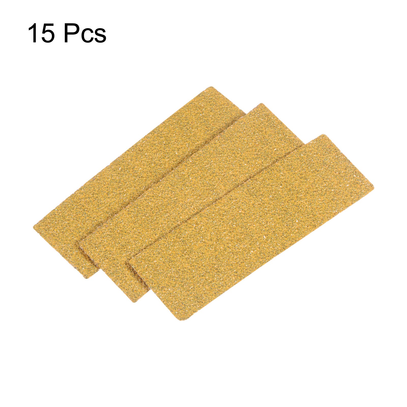 15Set Micro Detail Sander Paper 40 Grit 3.5 x 1.2 Inch Finger Sander Sandpapers