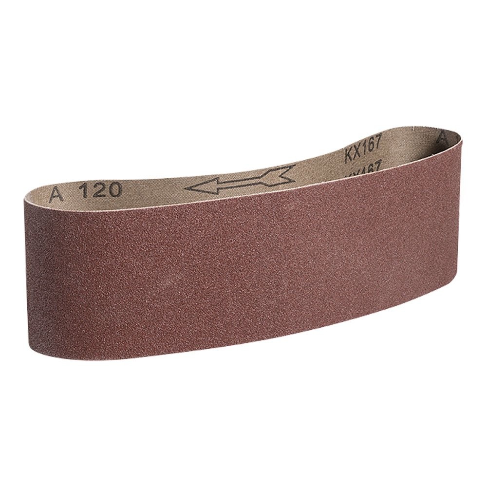 107120 3×24 Inch Aluminum Oxide Sanding Belts 120 Grit Heavy Duty 10 Pack