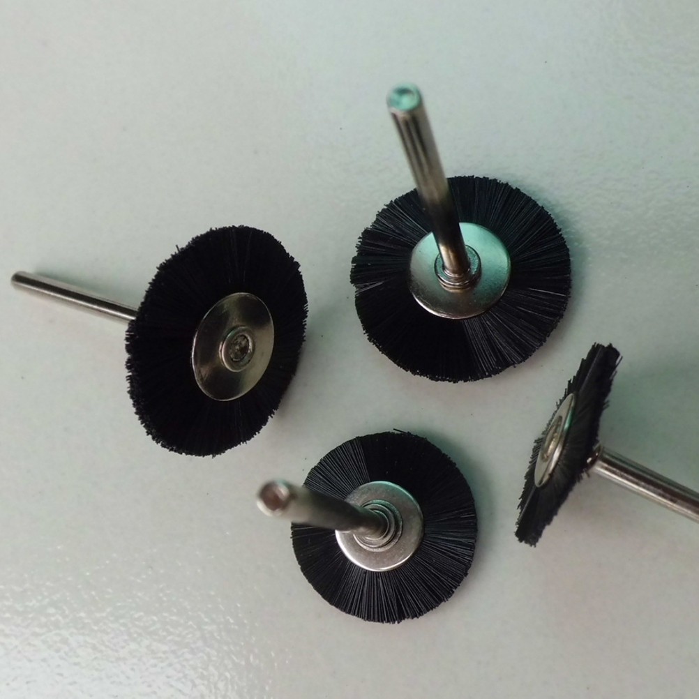 10Pcs Durable Nylon Wire Brush Set for Polishing and Grinding Metal Surfaces