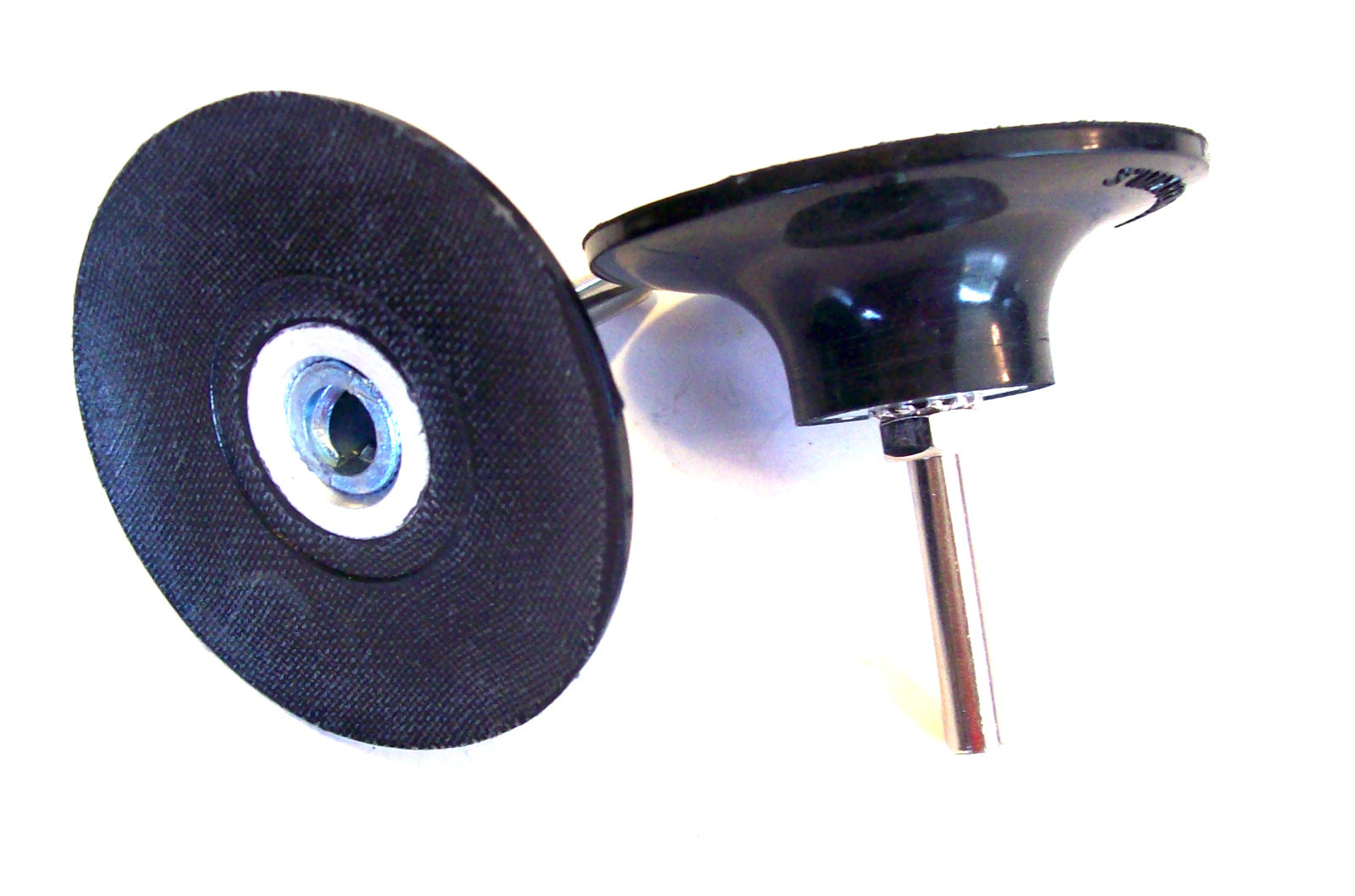2 ROLL LOCK 3″ TYPE R HOLDER MANDRELS DISCS TWIST ON SANDING DISC