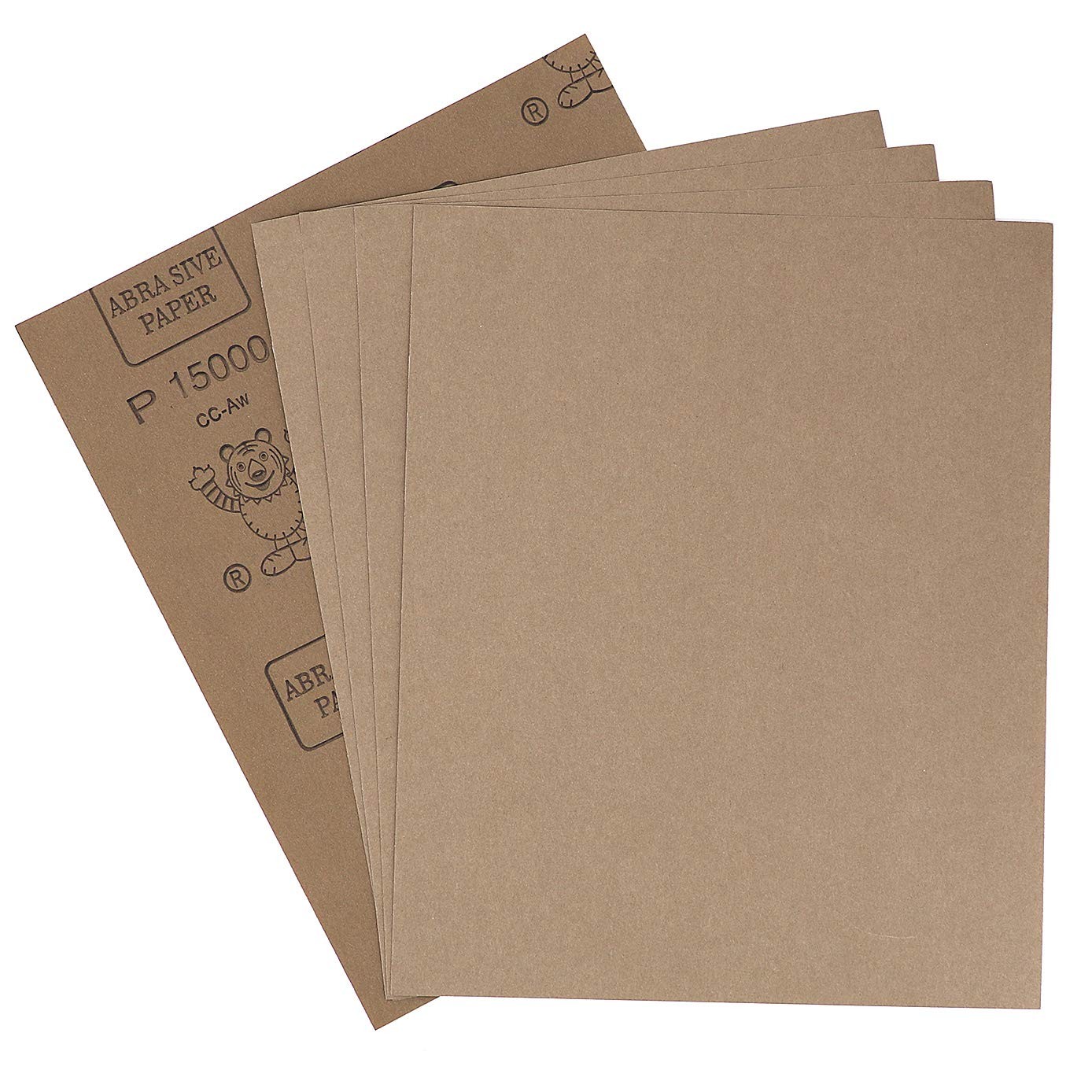 ADVcer 9×11 inch 5 Sheets Sandpaper, Wet or Dry 15000 High Grit Extra Fine Sa…