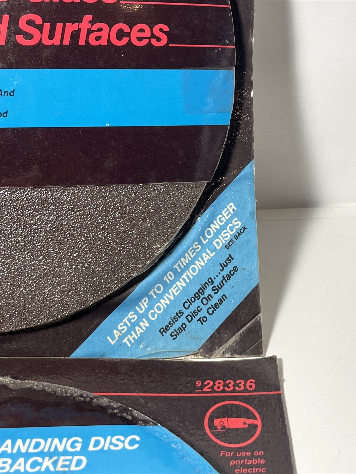 Sears Aluminum Oxide Sanding Disc Fiber Backed 9 1/8” 7/8” Center Hole #50 #30