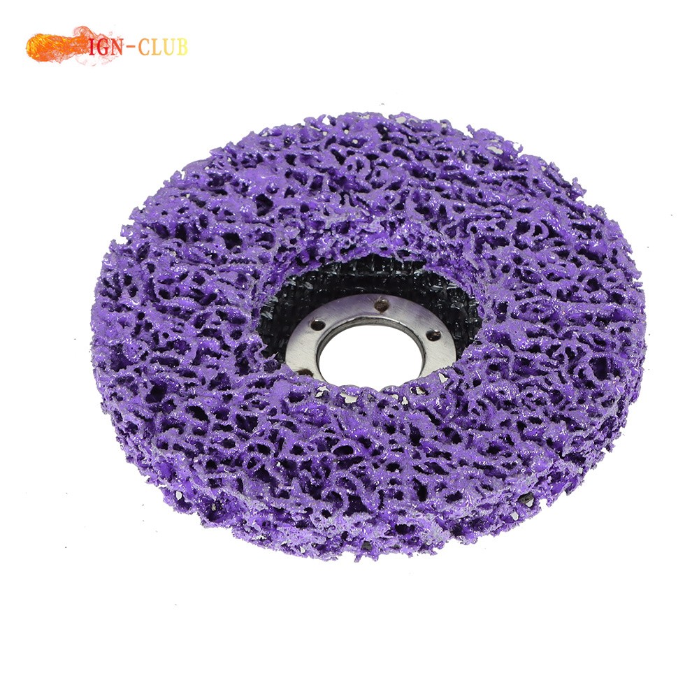 10PCS 4-1/2″ x 7/8″ Strip Discs Stripping Wheel For Angle Grinders Paint Removal