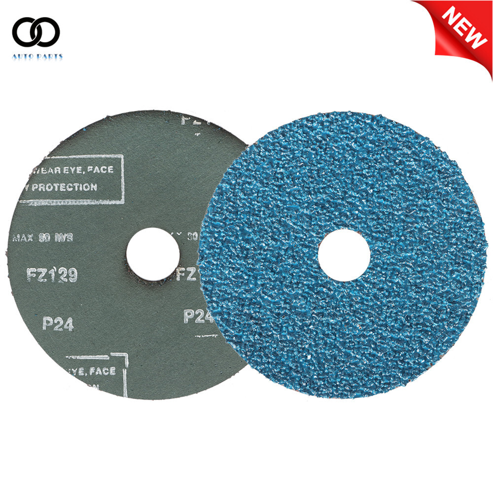 25Pcs 24 Grit / 36 Grit Zirconia Resin Fiber Disc Grinding And Sanding Discs New