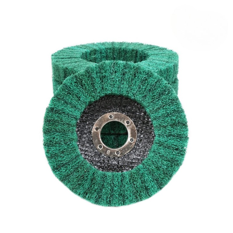 SATC 5PCS 4.5″(115mm) Nylon Metal Cleaning Polishing Wheel Pad for Polishing