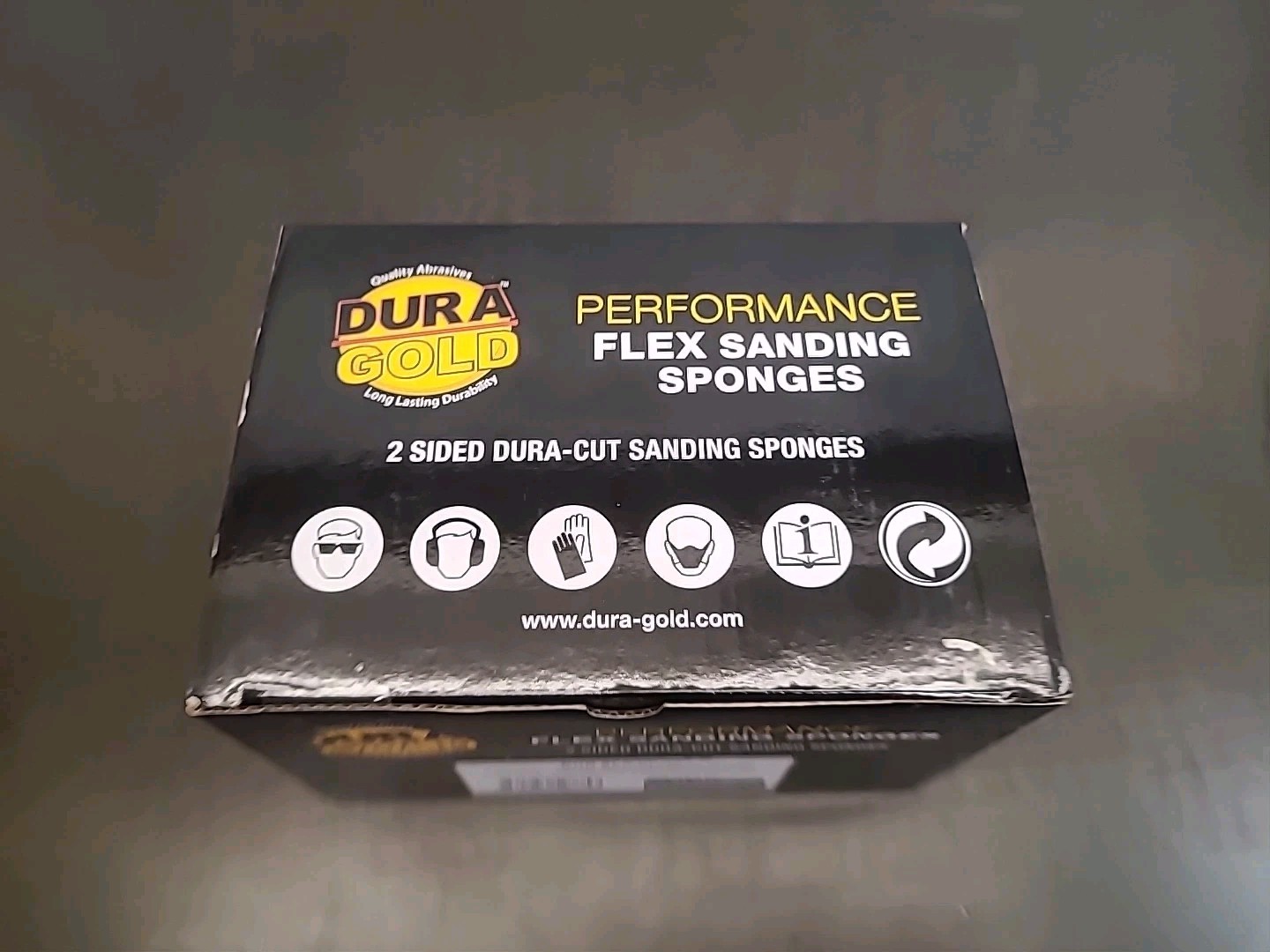Dura-Gold Double-Sided Sanding Sponge Grit Variety Pack, Box of 20,