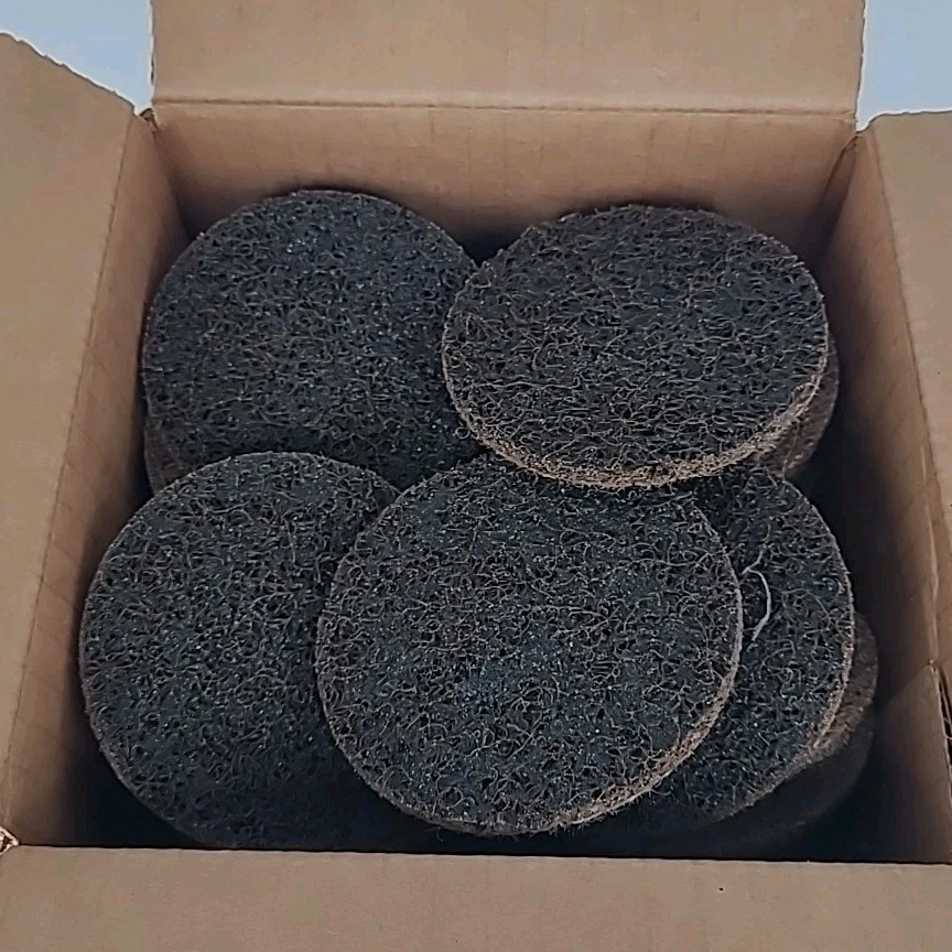 25PCS 3″ Coarse Surface Conditioning Roll Lock Sanding Disc Pads Die Grinder NEW