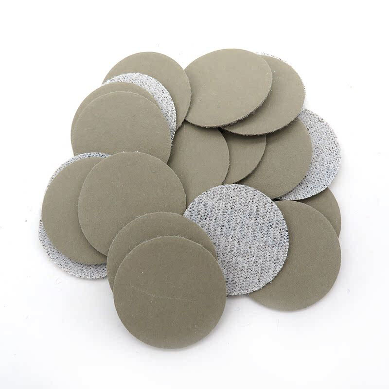 1-Inch Mini Flocking Disc Sandpaper 60-10000 Grit Hook And Loop Diameter 25mm
