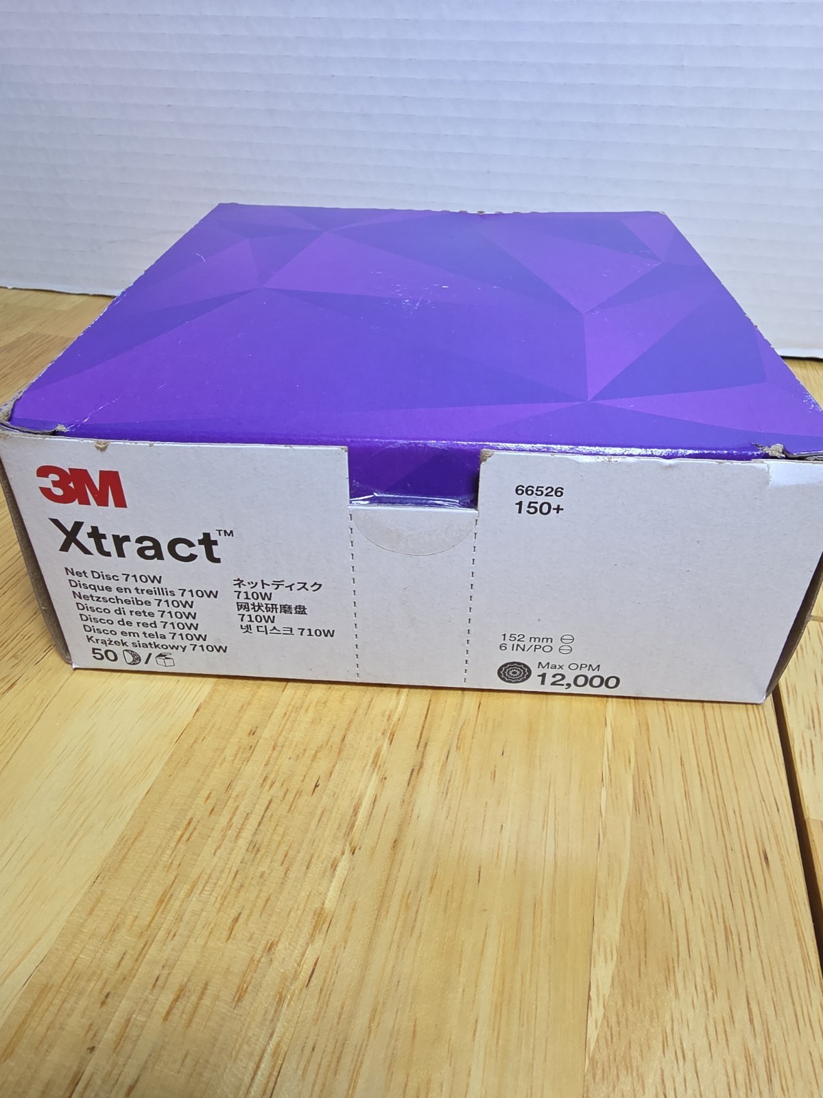 3M Xtract Cubitron ll 710W Sanding Discs 150 Grit (50 pack) #D4