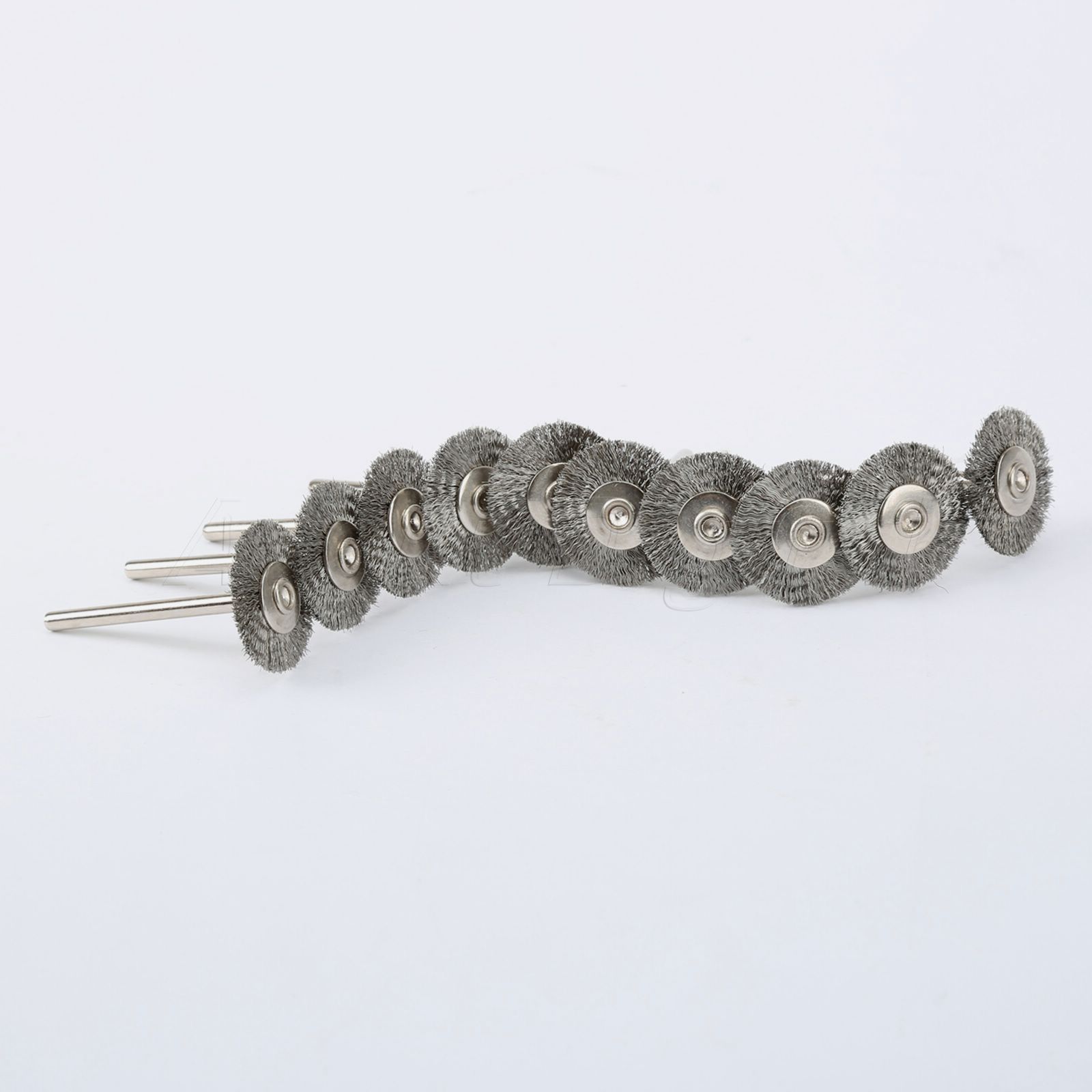 22MM Stainless Steel Wheels Wire Brushes Rotary Tools Power for Die Grinder 10X
