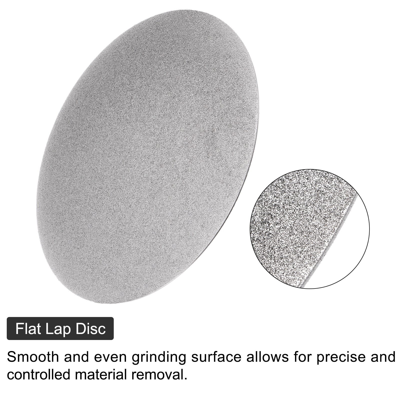 Diamond Sanding Grinding Disc 12″ Grit 120 No Center Hole Flat Lap Wheel
