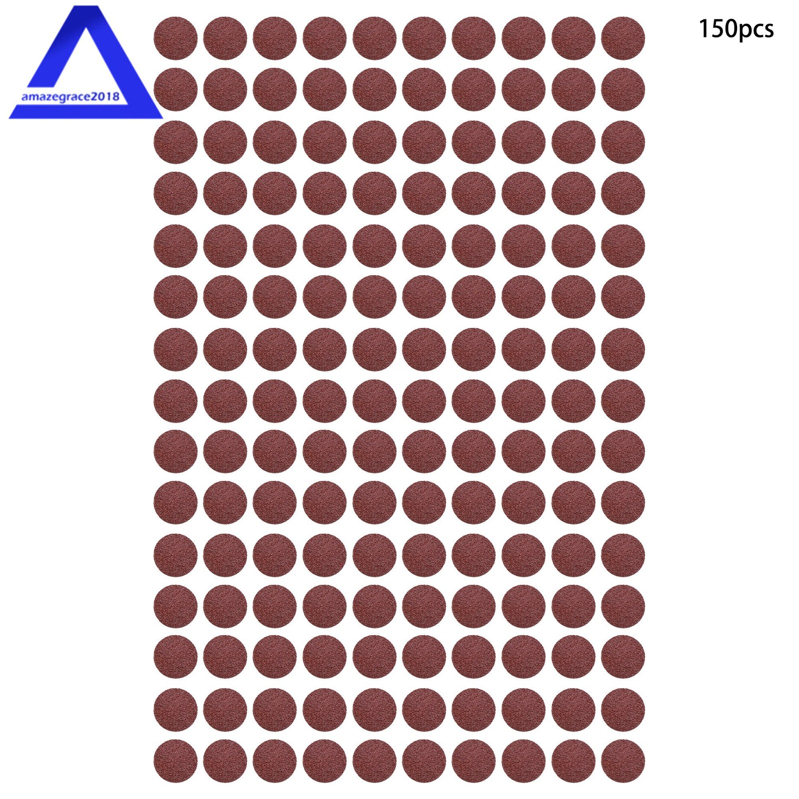150 PCS 2 Inch Sanding Discs 36 Grit Twist lock Discs Die Grinder for Surface