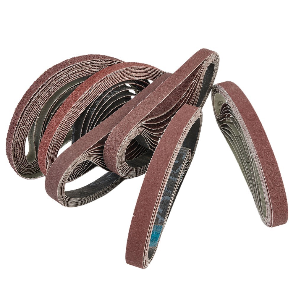 60pcs Abrasive Belts 40-240 Grits For Power Files Bd 280