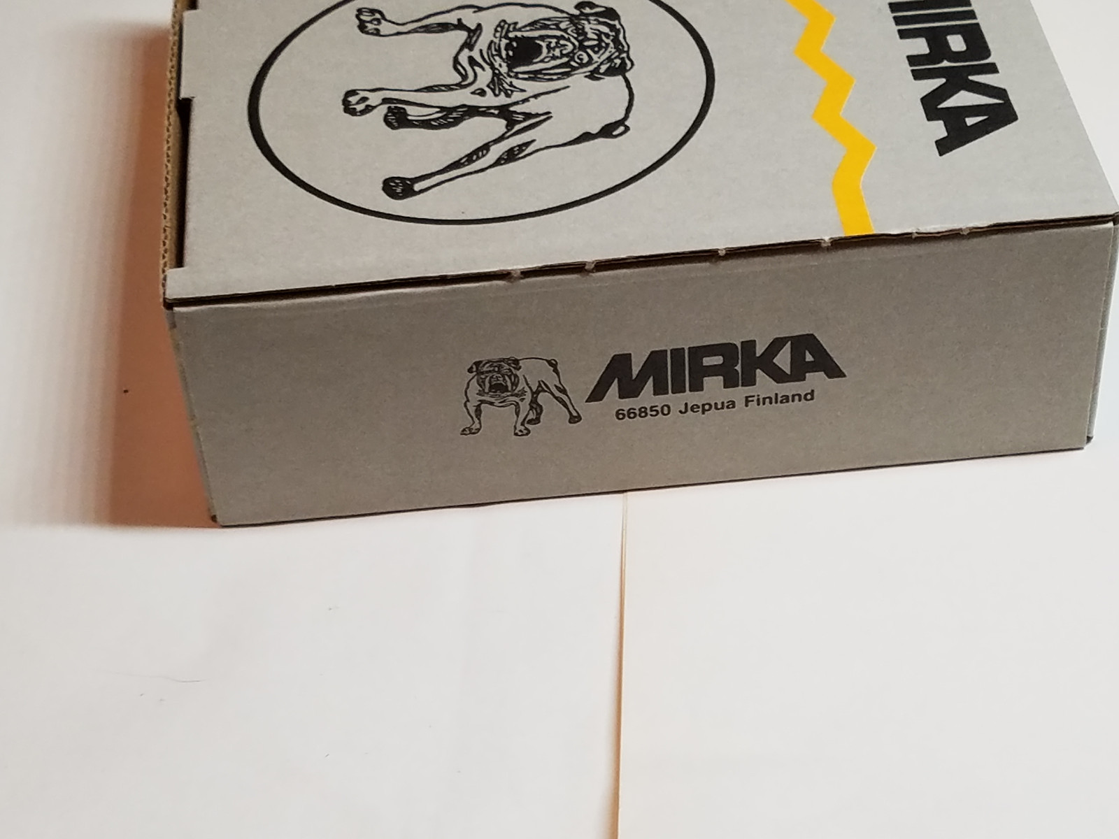 Mirka 320 Grit Sandpaper Discs Hook & Loop Back 50 Sanding Discs 5 Hole 5 Inch