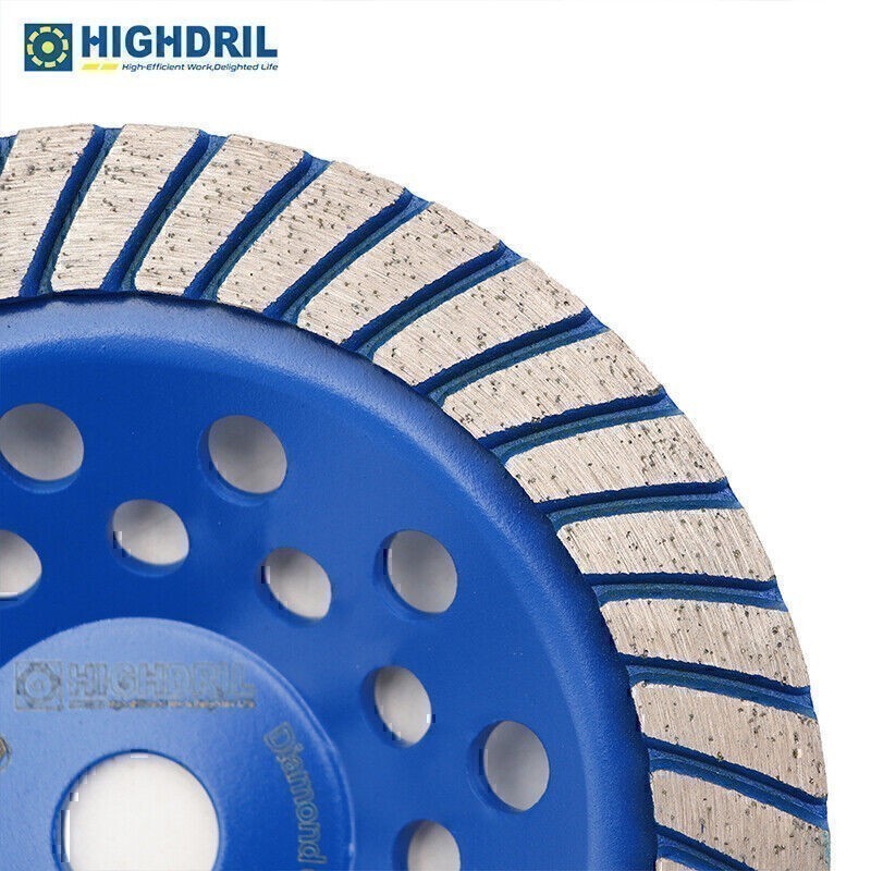 1pc 7″ / 180mm Diamond Grinding Wheel Turbo Row Grinding Disc for Concrete Tile
