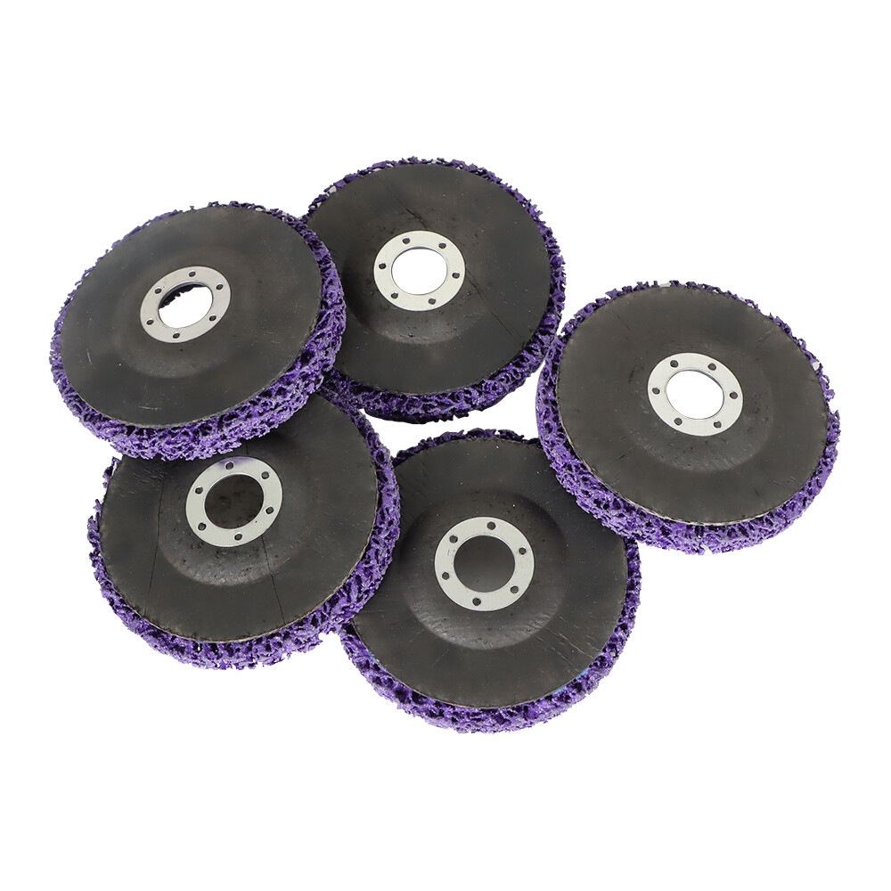 10 Pack 4.5 Inch x 7/8 Inch Strip Discs Stripping Wheel For Angle Grinders Disc