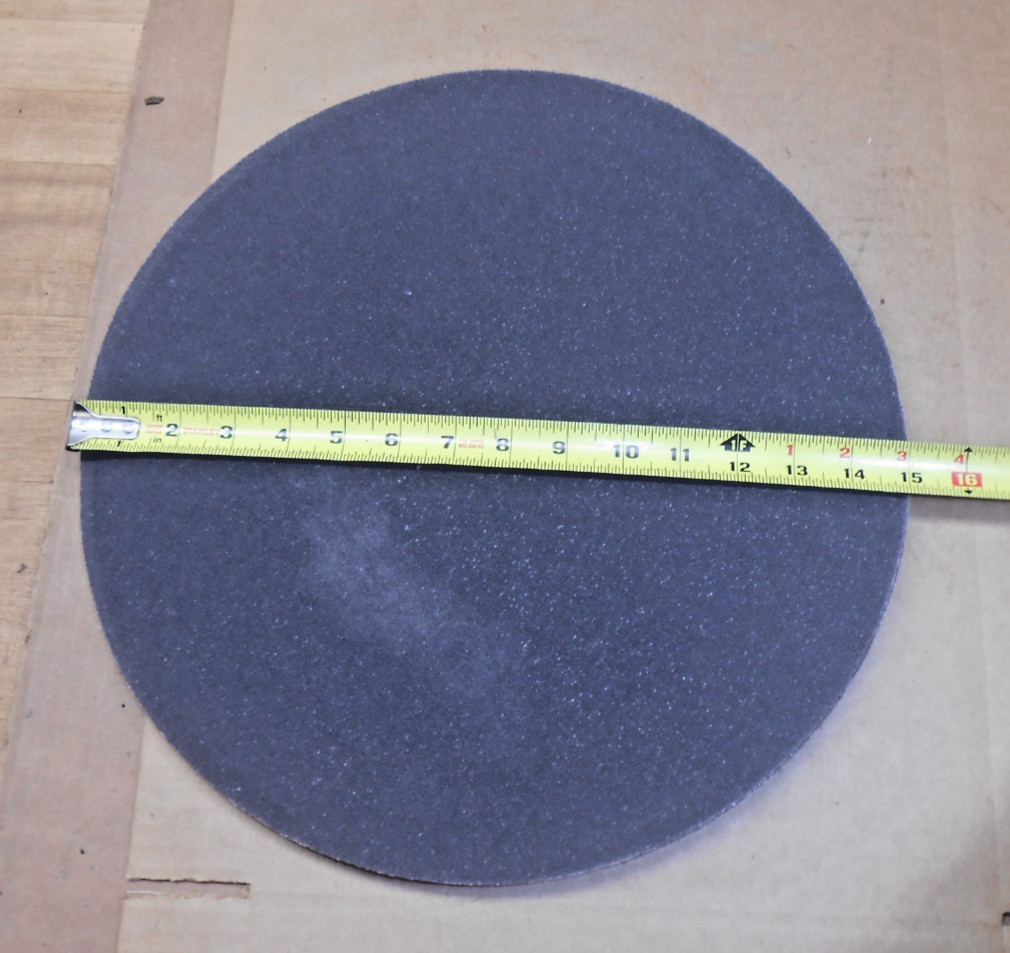 lot of 12 Norton 15″ cloth sanding disc metalite K242 40X